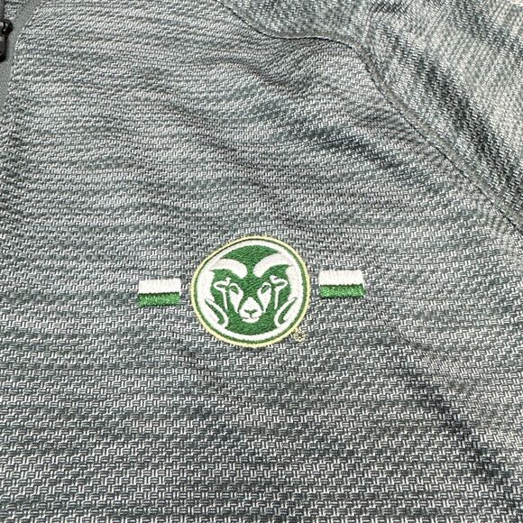 Under Armour x Colorado State Rams Performance Pullover‎ Mens Large Grey CSU - Picture 3 of 9